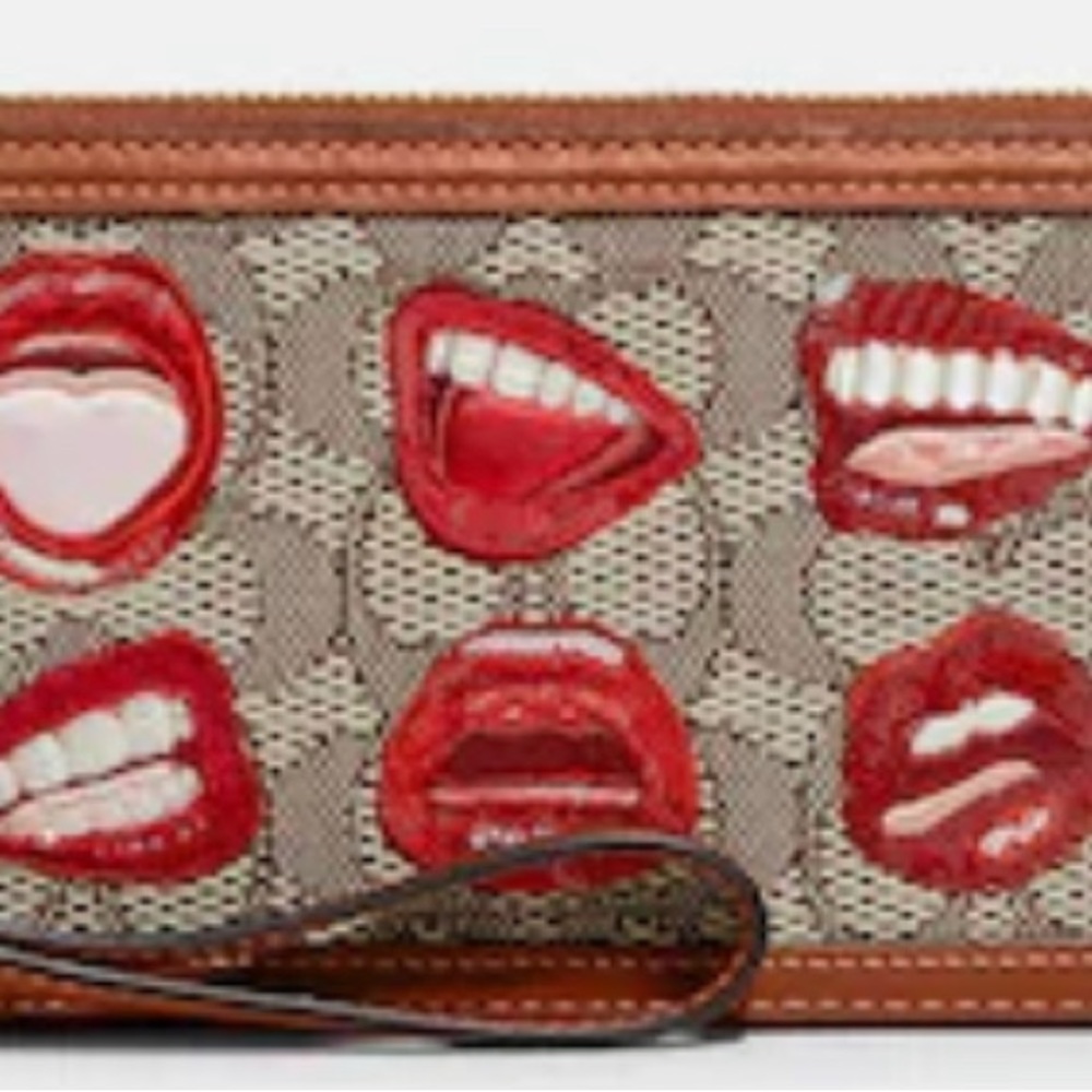 Coach X Tom Wesselmann Kira Crossbody In Signature Textile Jacquard NWT - Picture 3 of 6